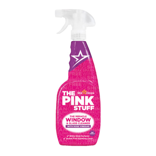 Спрей для мытья окон The Pink Stuff с винным уксусом 750 мл